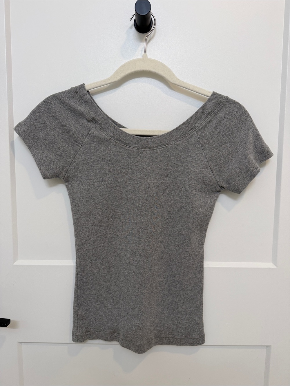 Brandy Melville Ginny top in gray